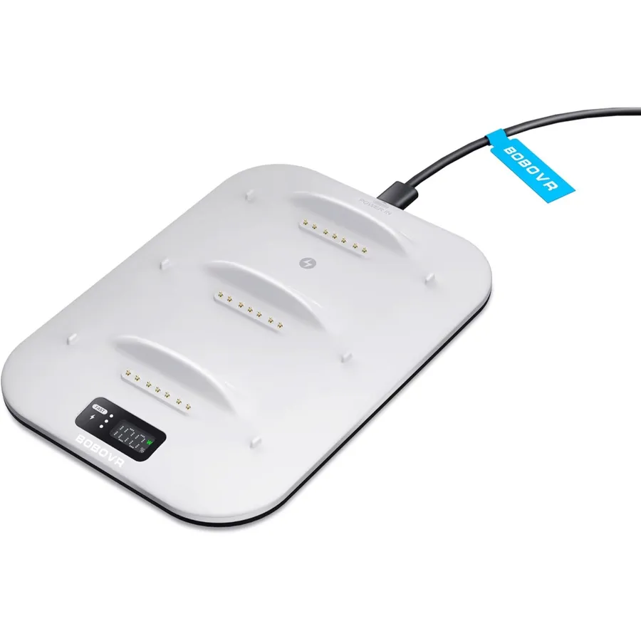 BOBOVR BD3 - 30 W charging dock for three B100 batteries