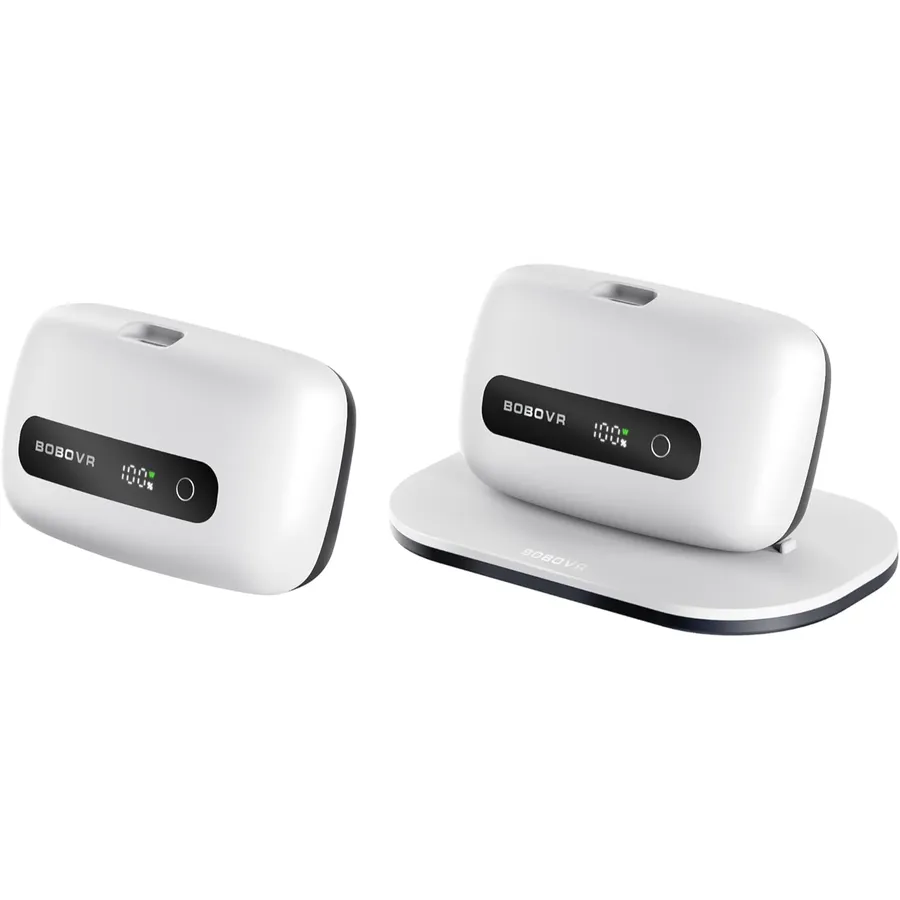 BOBOVR BM60 - 6,500 mAh magnetic battery and fast charging dock for M3 and M3 Pro+