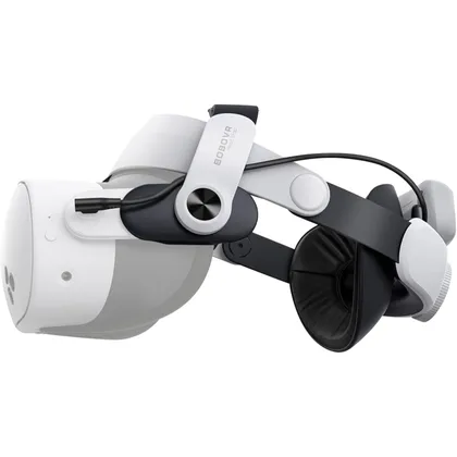 BOBOVR M3 Pro - Battery head strap with 5,200 mAh magnetic battery for Meta Quest 3 and 3S