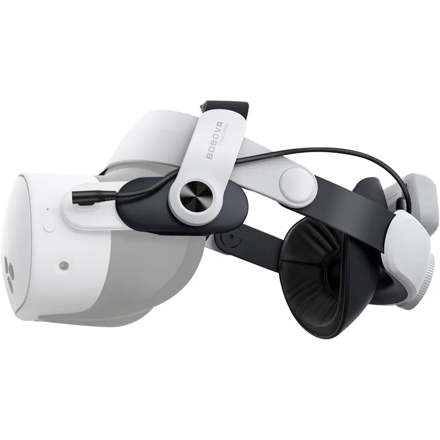BOBOVR M3 Pro - Battery head strap with 5,200 mAh magnetic battery for Meta Quest 3 and 3S